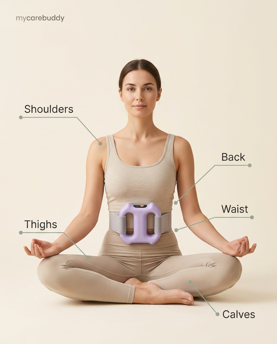 MyCareBuddy™ — Deep-Tissue Massager Fascia Ring