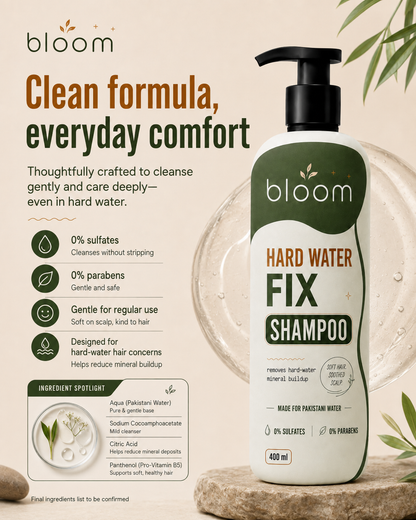 Hard Water Fix Shampoo