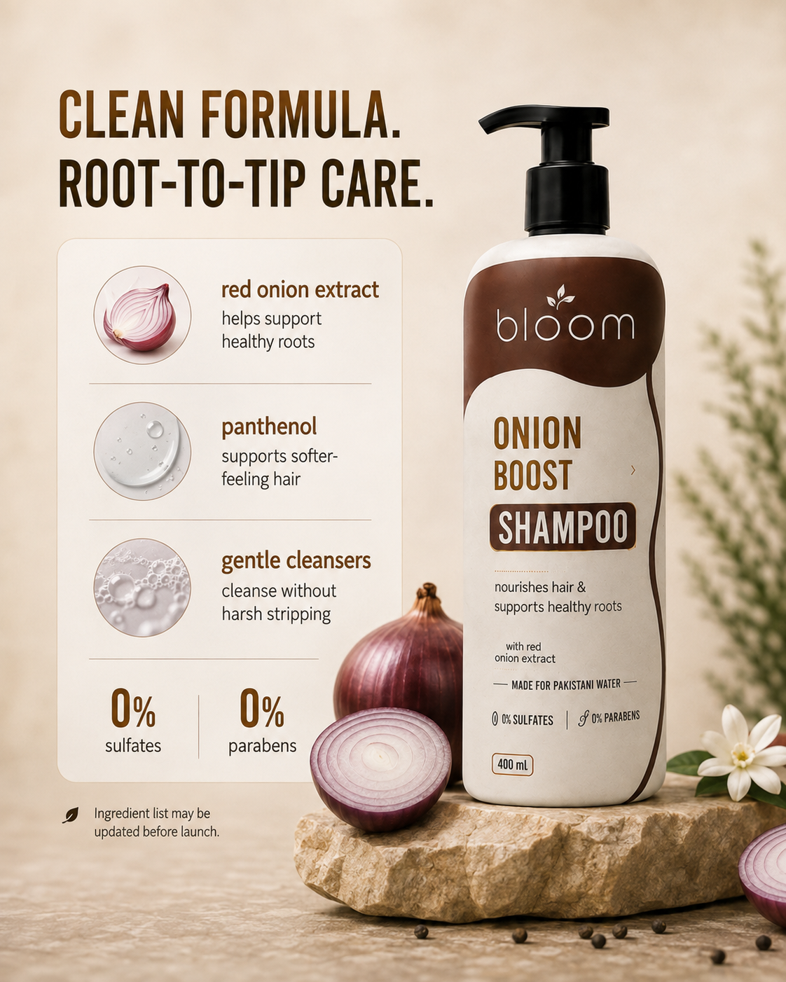 Onion Shampoo